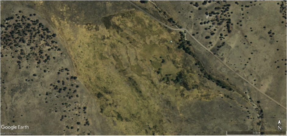 Cienega aerial view